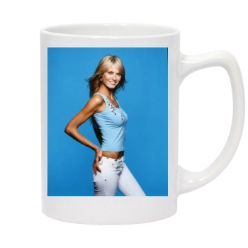 Heidi Klum 14oz White Statesman Mug