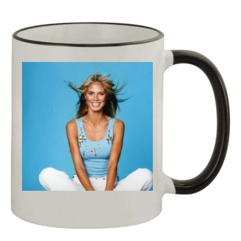 Heidi Klum 11oz Colored Rim & Handle Mug