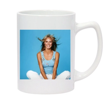 Heidi Klum 14oz White Statesman Mug