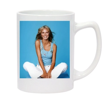 Heidi Klum 14oz White Statesman Mug