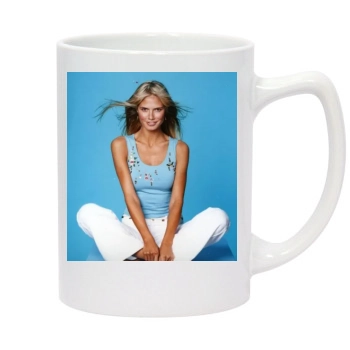 Heidi Klum 14oz White Statesman Mug