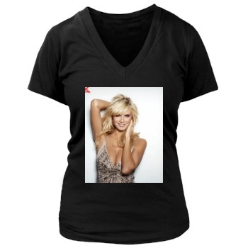 Heidi Klum Women's Deep V-Neck TShirt