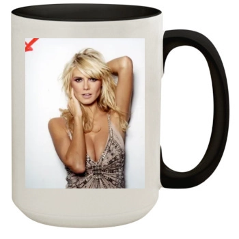 Heidi Klum 15oz Colored Inner & Handle Mug