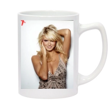 Heidi Klum 14oz White Statesman Mug