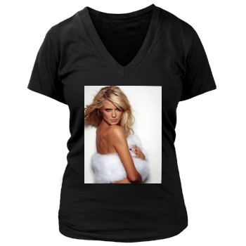 Heidi Klum Women's Deep V-Neck TShirt