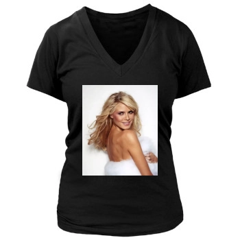 Heidi Klum Women's Deep V-Neck TShirt