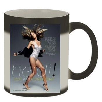 Heidi Klum Color Changing Mug