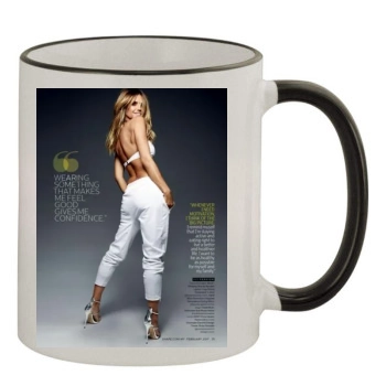 Heidi Klum 11oz Colored Rim & Handle Mug