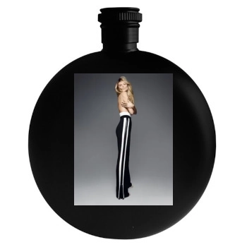 Heidi Klum Round Flask