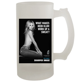 Heidi Klum 16oz Frosted Beer Stein