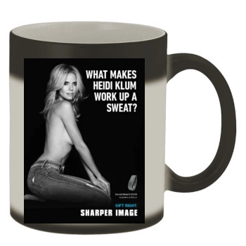 Heidi Klum Color Changing Mug