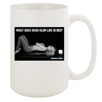 Heidi Klum 15oz White Mug