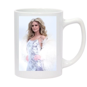 Heidi Klum 14oz White Statesman Mug