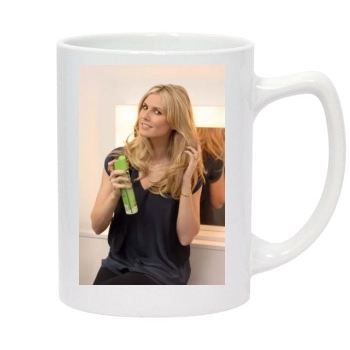 Heidi Klum 14oz White Statesman Mug