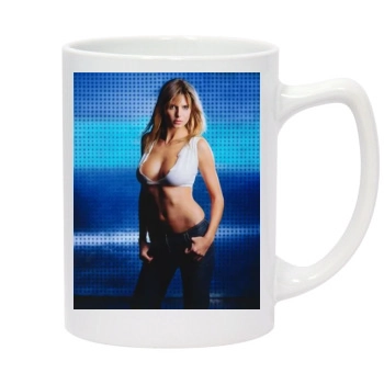 Heidi Klum 14oz White Statesman Mug