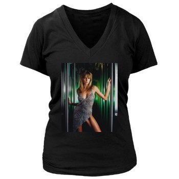 Heidi Klum Women's Deep V-Neck TShirt