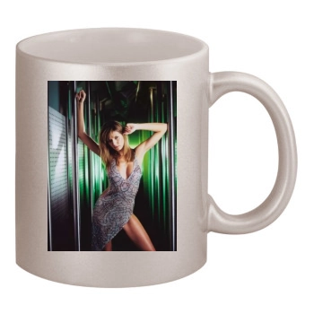 Heidi Klum 11oz Metallic Silver Mug