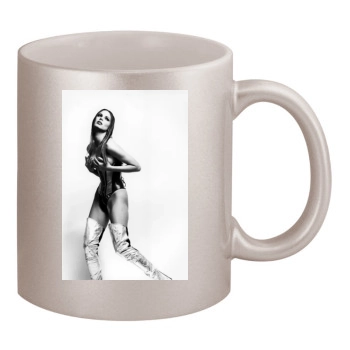 Heidi Klum 11oz Metallic Silver Mug