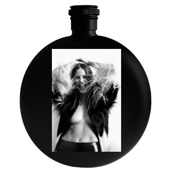 Heidi Klum Round Flask