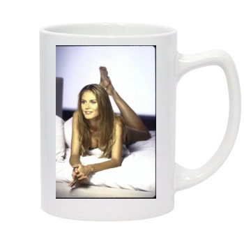 Heidi Klum 14oz White Statesman Mug