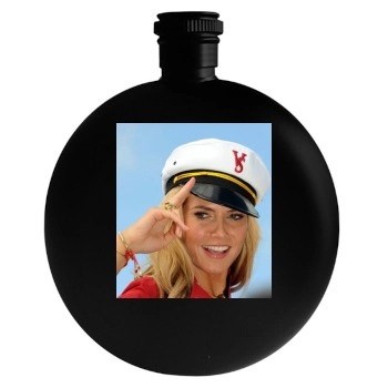 Heidi Klum Round Flask