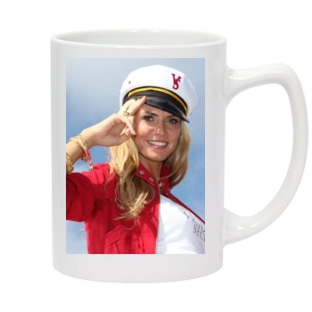 Heidi Klum 14oz White Statesman Mug