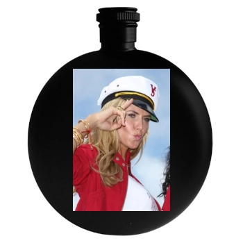 Heidi Klum Round Flask