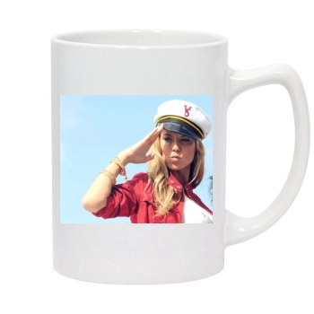 Heidi Klum 14oz White Statesman Mug