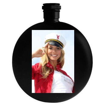 Heidi Klum Round Flask