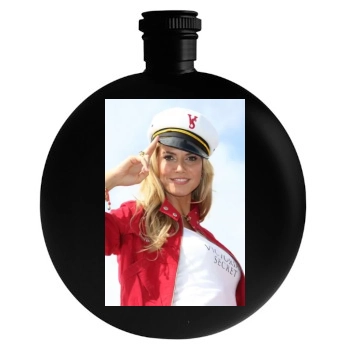 Heidi Klum Round Flask