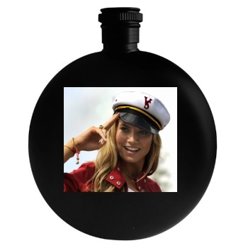 Heidi Klum Round Flask