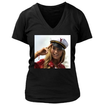 Heidi Klum Women's Deep V-Neck TShirt