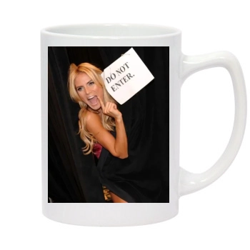 Heidi Klum 14oz White Statesman Mug