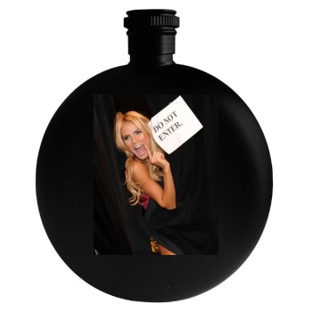 Heidi Klum Round Flask