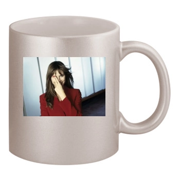 Heidi Klum 11oz Metallic Silver Mug