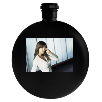 Heidi Klum Round Flask