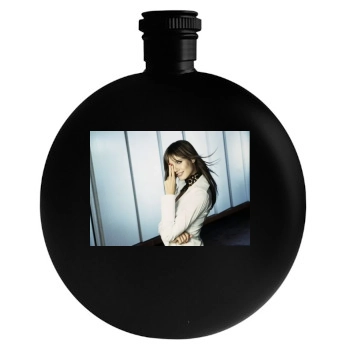 Heidi Klum Round Flask