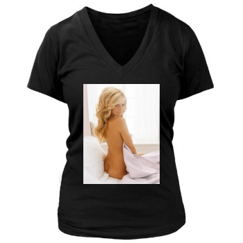 Heidi Klum Women's Deep V-Neck TShirt