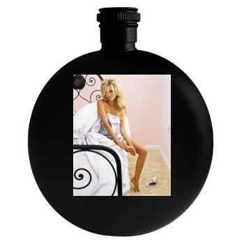 Heidi Klum Round Flask