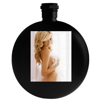 Heidi Klum Round Flask