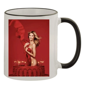 Heidi Klum 11oz Colored Rim & Handle Mug