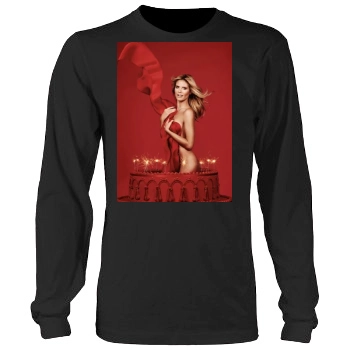 Heidi Klum Men's Heavy Long Sleeve TShirt