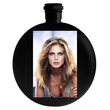 Heidi Klum Round Flask