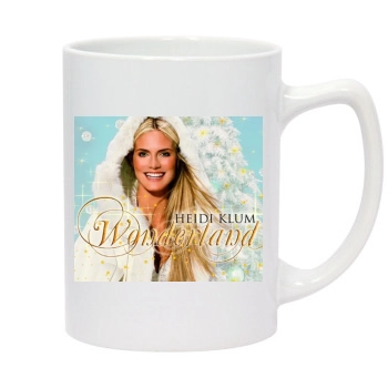 Heidi Klum 14oz White Statesman Mug