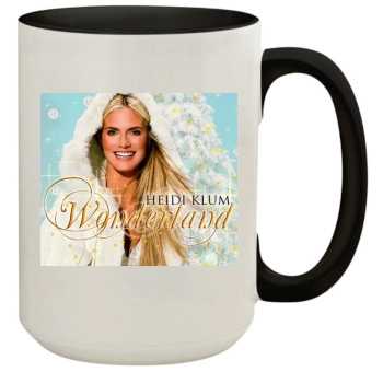 Heidi Klum 15oz Colored Inner & Handle Mug