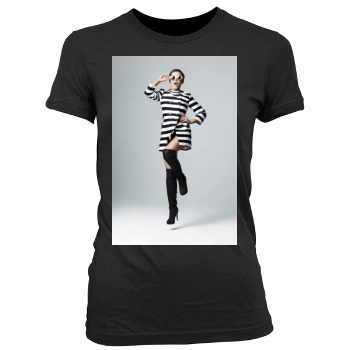 Helen Flanagan Women's Junior Cut Crewneck T-Shirt