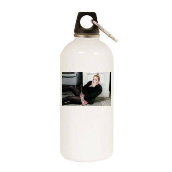 Helen Flanagan White Water Bottle With Carabiner