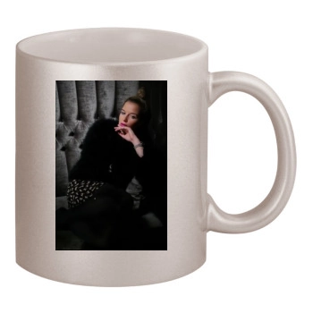 Helen Flanagan 11oz Metallic Silver Mug