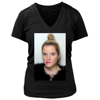 Helen Flanagan Women's Deep V-Neck TShirt