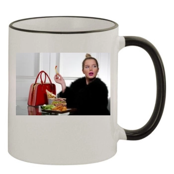 Helen Flanagan 11oz Colored Rim & Handle Mug